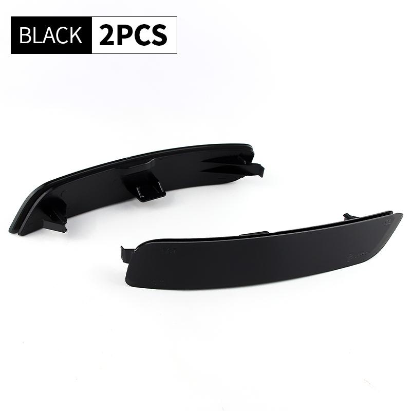 

2PCS For BMW X5 F15 2014-2018 Smoked/Red Lens Car Rear Bumper Reflector Tail Brake Light Cover Shells No Bulb OEM#6314784759 2PCS Smoke Shell
