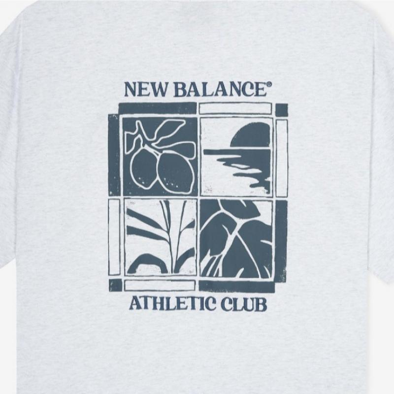 New Balance Summer Travel Flower T shirT Nqj Nbnefca033 16 Uni