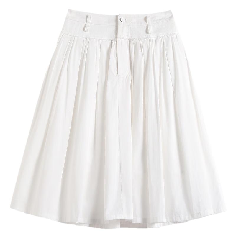 TonLion Women s Spliced Mid-length Skirt M