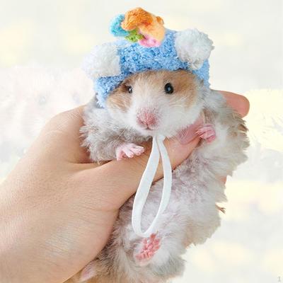 Hamsterhut Haustier Cosplay Accessoire Geschenke Cartoon Bequem Handgefertigt Verkleiden Kopfschmuck Kopfbedeckung