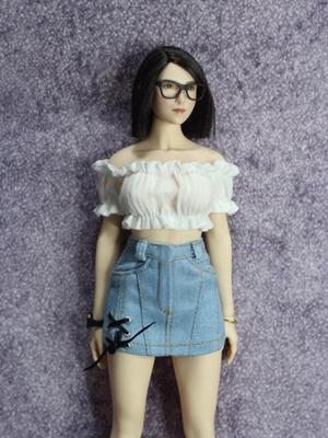 Sexy Clothing Female Secretary Work Everyday Simple and Body Not 1/6 1/6 Clothes, Clothes, Clothes, (Head Included)