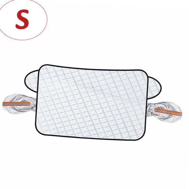 Magnet Car Windshield Snow Sunshade Cover Winter Anti-Waterproof Snow Cover with Reflective strips Auto Exterior Accessories