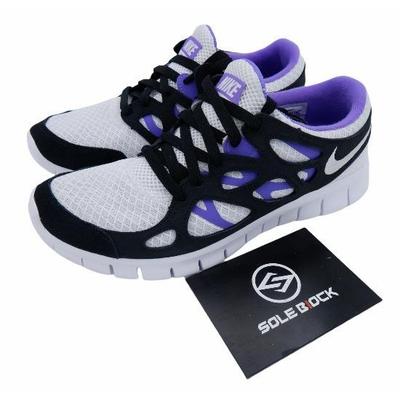 Free Run 2.0 Negro Morado Hombre 537732-103