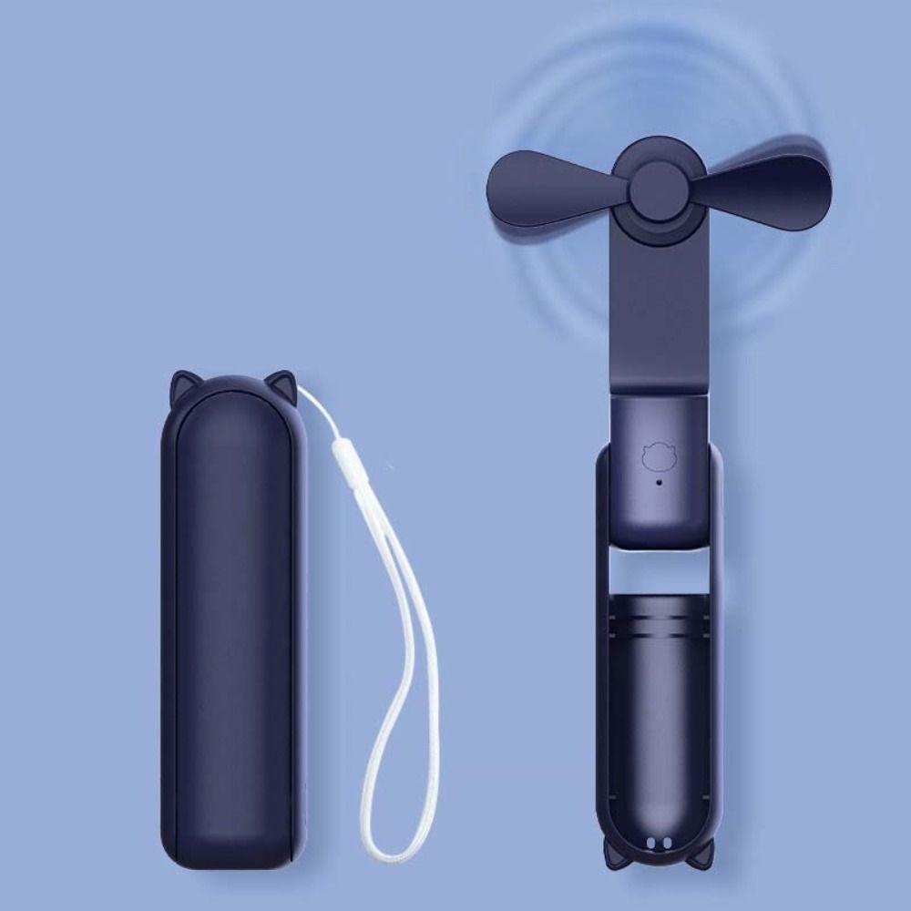 Adjustable Small Pocket Fan 3 Speed Folding Cooling Hand Fan Portable Mini Handheld Fan  Outdoor
