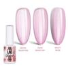 Lakier Hybrydowy Led/Uv Gel Polish Pinks Blush Glitter Allelac Hema/Di-Hema Free 6G