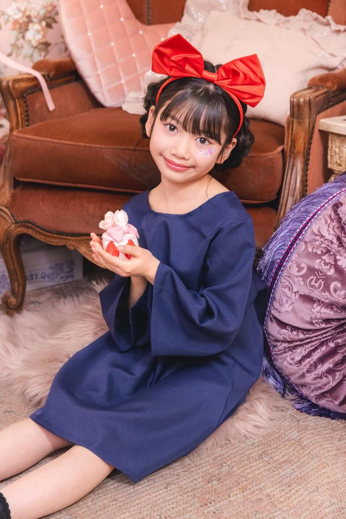 Clearstone Halloween Cosplay Delivery Service Navy Witch's Girl, 140cm,