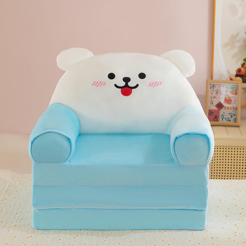 Dreifach faltbares Kindersofa Kindergarten Baby Mittagsschlaf Tatami Weich und bequem Kinderfaulsofa
