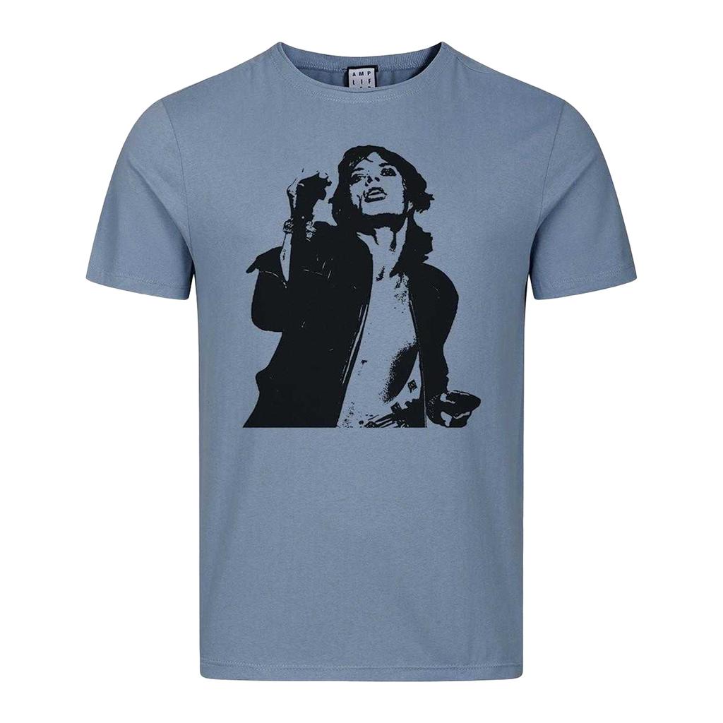 Amplified Unisex Adult Mick The Rolling Stones T-Shirt
