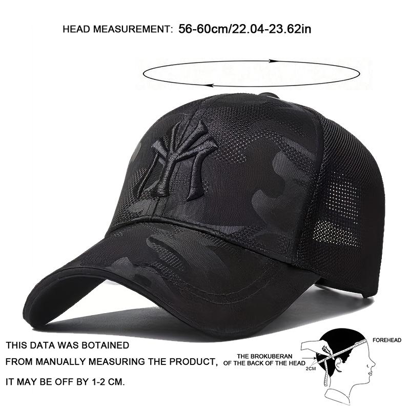 Unisex My Letter Embroidery Baseball Cap Outdoor Adjustable Spring Summer Sunscreen Hat Sports Golf Cap