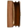 Coach Courtney 20 Brand Print Shoulder Bag Coated Canvas And Glossy Calfskin Crossbody Tote Small Women Bags Brown CCE22-IMXHE