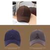 Embroidered Letter Baseball Cap For Women With Wide Brim Sun Protection Casual Style