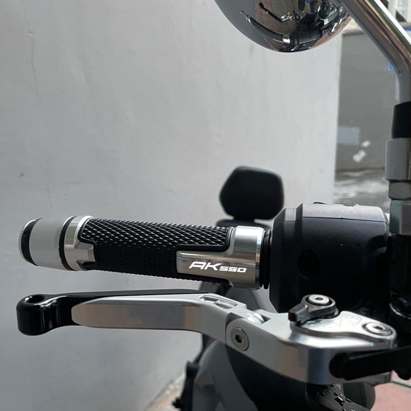 New Fit For KYMCO AK550 2017-2026 2025 2025 2025 AK 550 Hot Motorcycle Aluminum CNC Accessories Handlebar Hand Grips Handle