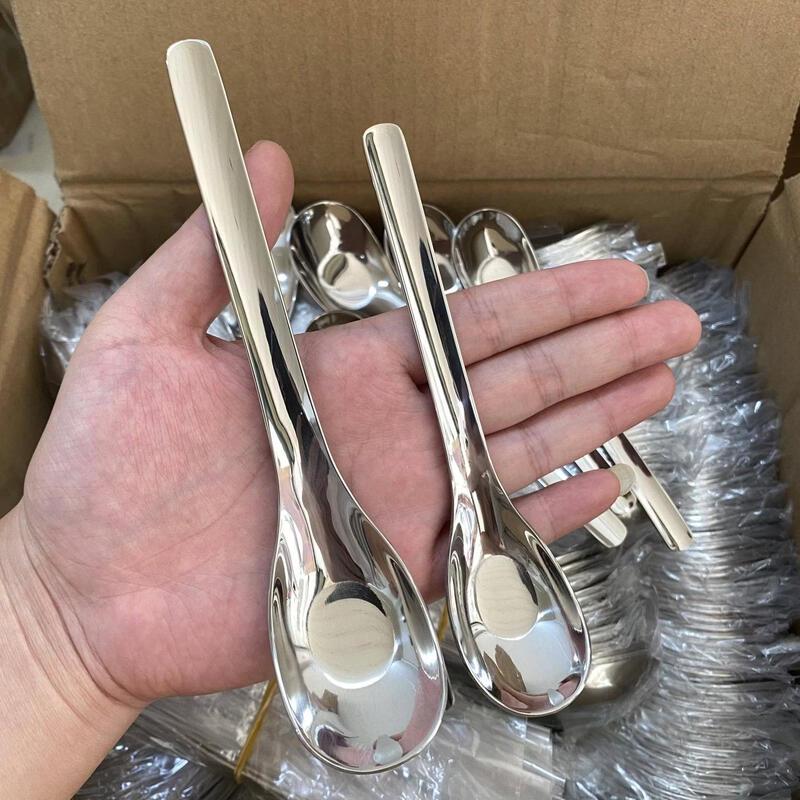 316 Stainless Steel Yuanbao Kids Spoon