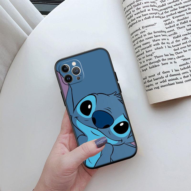 Cartoon Stitch Handyhülle für Samsung Galaxy S24 S25 Ultra FE Plus Edge A22 A24 A25 A35 A02S A21S