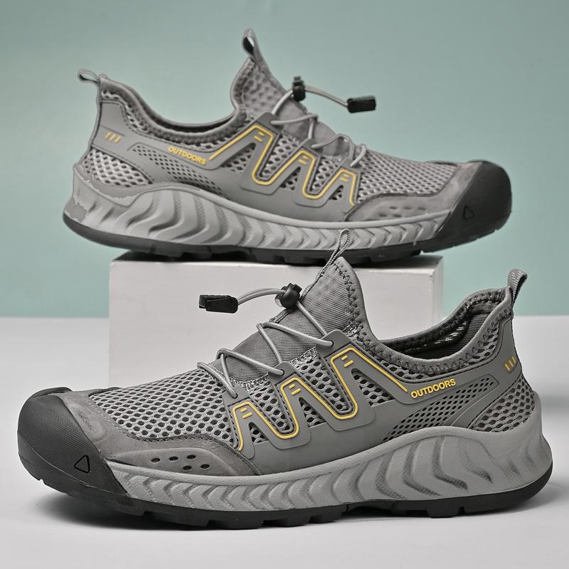 ModaModa Męskie Letnie Sneakersy Oddychające Męskie Buty Casual Antypoślizgowe Męskie Buty Turystyczne Outdoorowe Lekkie Buty Tenis Masculino