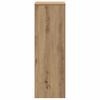 Artisan Oak Plant Stand 33 x 33 x 100 cm Wood Based Material