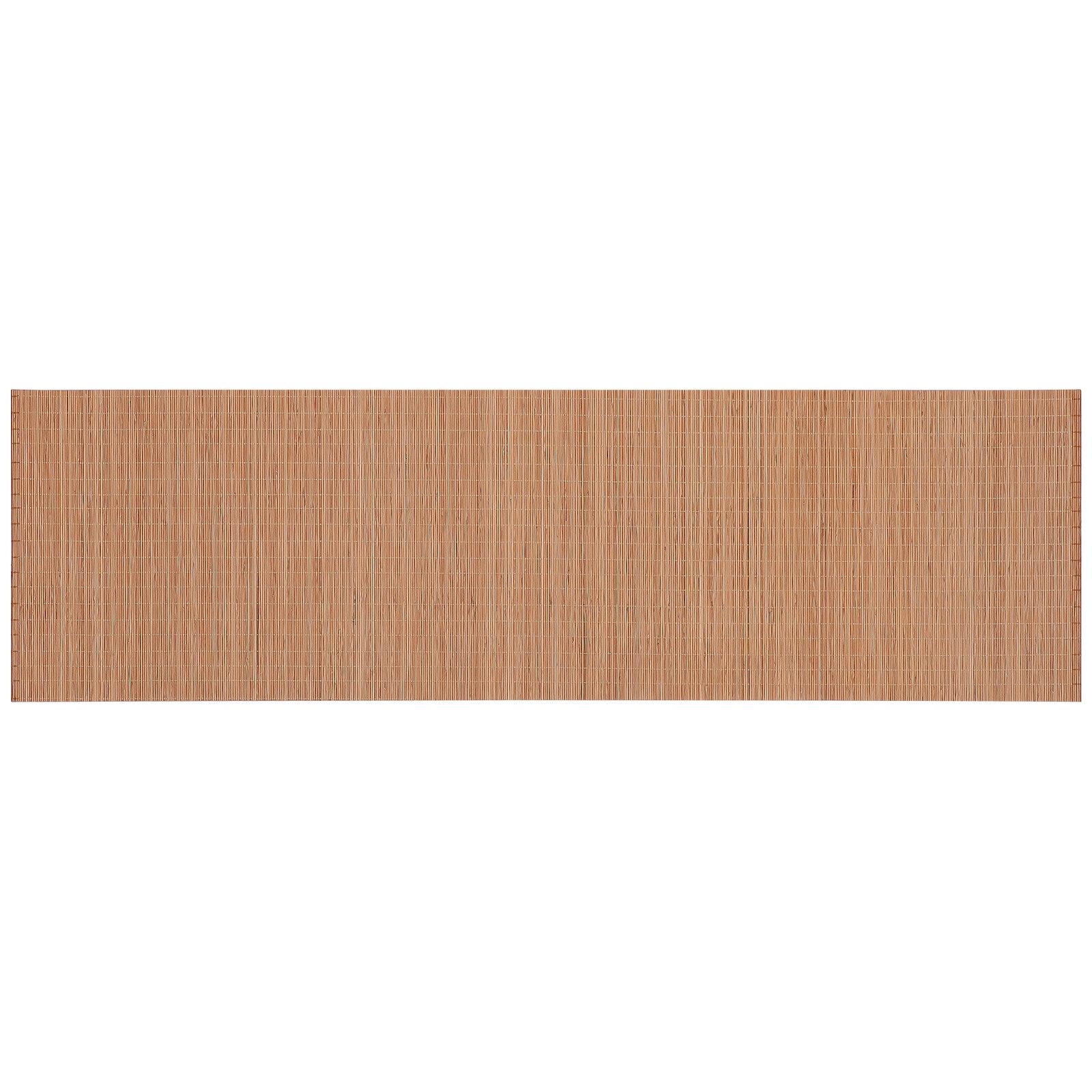 

1Pcs Bamboo Tea Mat Multipurpose Tea Table Placemat Table Runner for Dining Decoration Bamboo Tablecloth 100X30X0.1CM