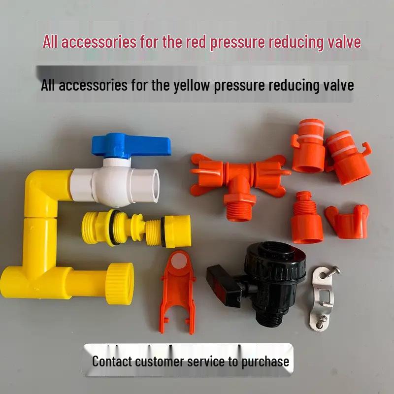 

Two-Way Chicken Coop Water Line Pressure Regulator Valve for Poultry Farming