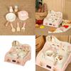 Wooden Simulation Kitchen Cooking Utensils Children Puzzle Toy Set For Imaginative Play And Development
