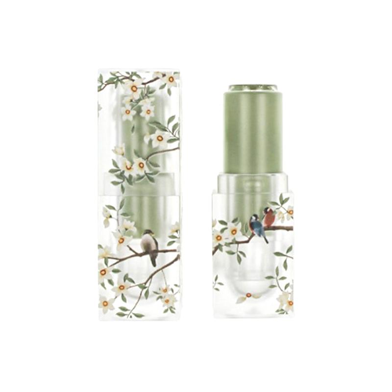 Small Fresh Scrub Square Lipstick Tube Empty Lip Balm Container Lip Tubes