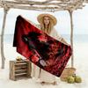 Naruto Character Customized Name Beach Towel Quick-Dry Soft Microfiber Suitable for Sports Travel Swimming Yoga Bathroom Beach And Pool