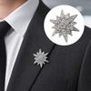 1/2 Pcs Brooch Round