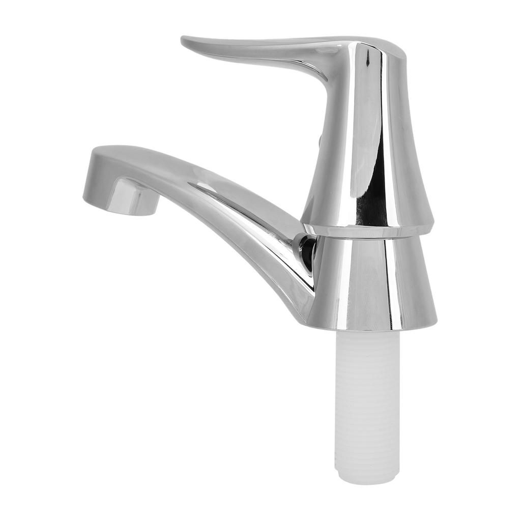 RV Bathroom Faucet Single Cold Water Chrome Rust Proof Kitchen Sink Faucet for Motorhome Yacht Boat