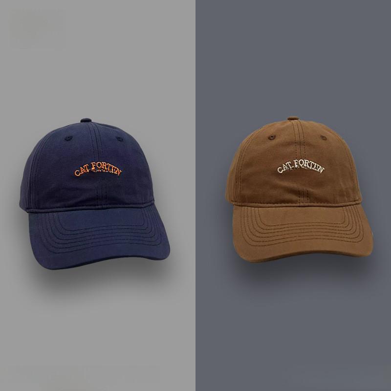 Stylish Navy Soft Top Baseball Cap For Women And Men Perfect For Fall And Winter