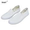 Ansell Unisex Slip-on White Cloth Work Shoes