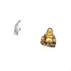 Penguin Buddha Collectable Resin Animal Figurine Feng Shui Decorative Ornament Laughing Statue for