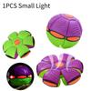Saucer Flying Ball Deformation Bouncing Music Lights Kid Toy Pet Outdoor