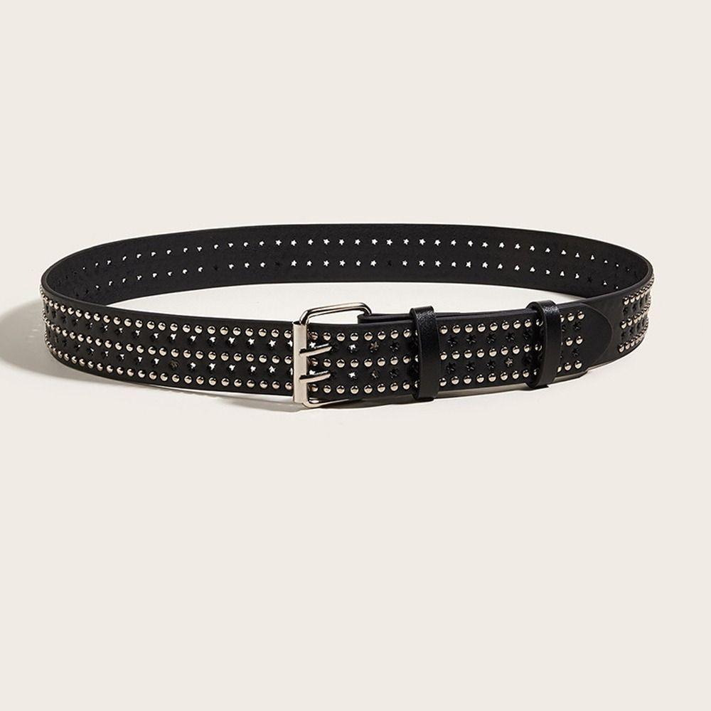 Hole Star Hole Dress Decoration Men Waist Belts Korean Waistbands Y2K Style Belts Women Waist Belts