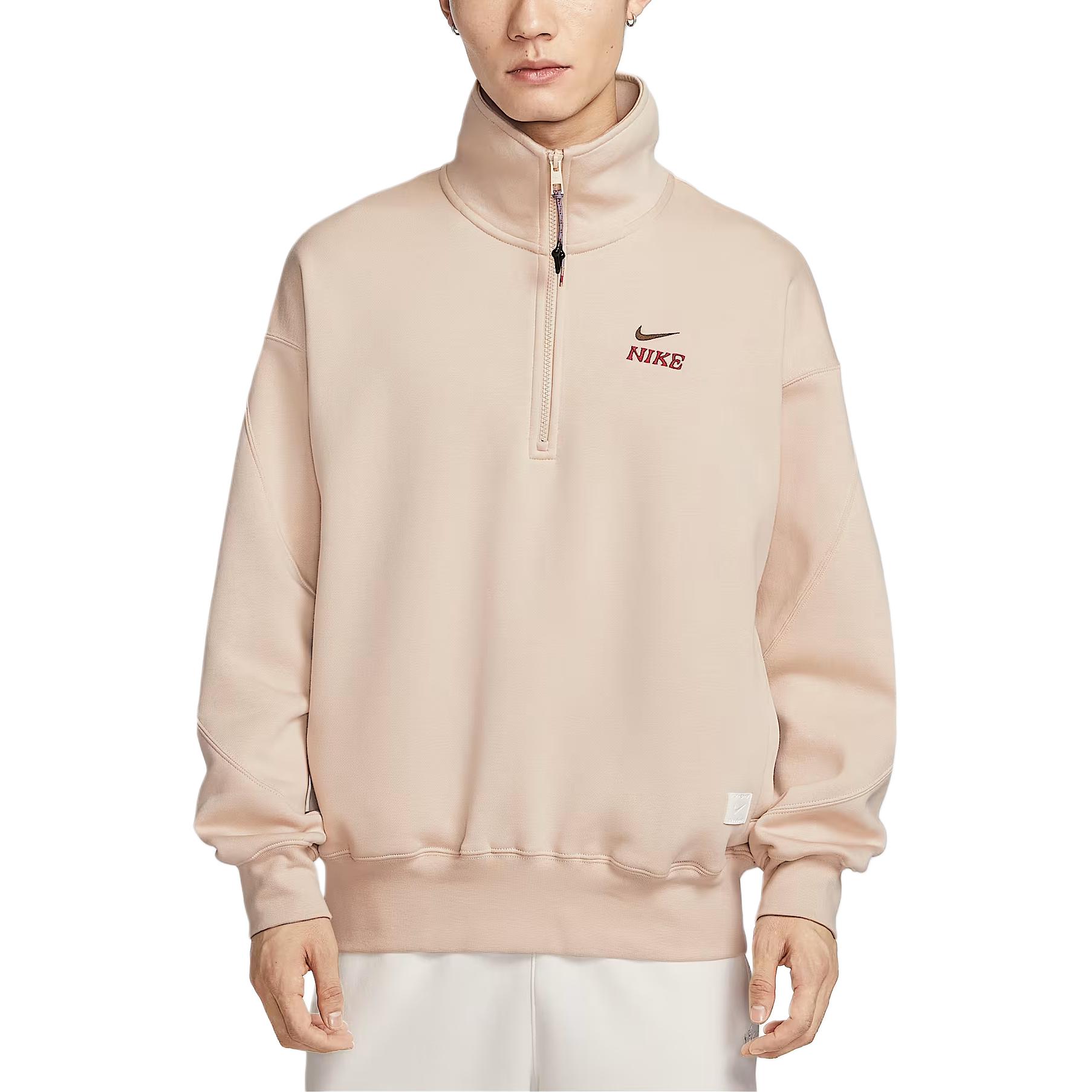 Nike Men's Sportswear Fw25 Lny Year Of The Horse Limited Cny New Year Half-Zip Pullover Versatile Long Sleeve Fleece Tops Iq3708-126 Cm