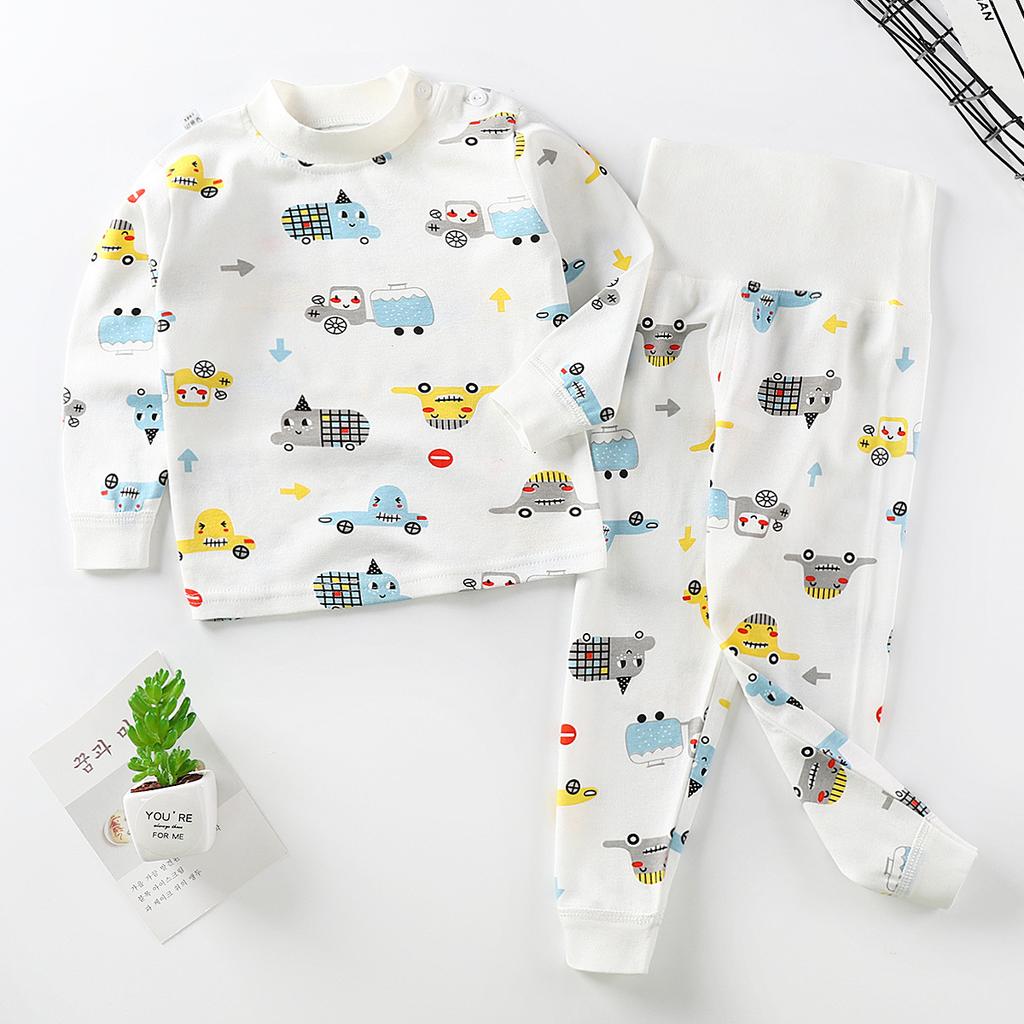 Kinder-Unterwäsche-Sets - Langarm- und Langhosen-Sets Für Jungen, Lässige Pyjama-Sets Für Mädchen Im 2-teiligen Stil