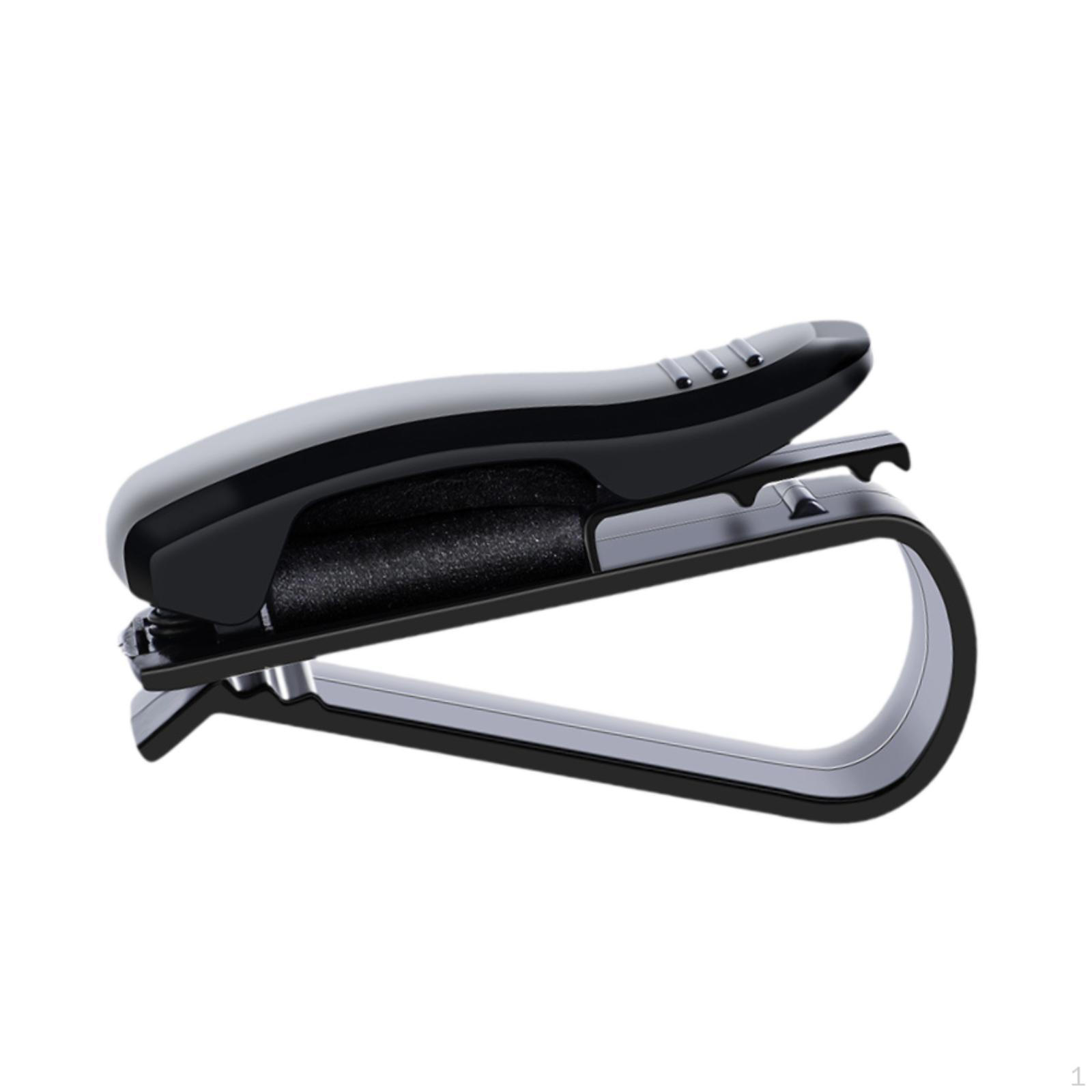 

Car Visor Sunglasses Holder Glasses Clip Multifunctional Sturdy Compact Portable