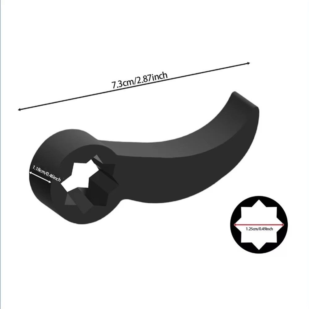 Angle Type Half Axle Disassembly Tool 1/2 Drive Shaft Adjustable Angle Bull Horn Pry Bar Square Steel Alloy Open-End Wrenches