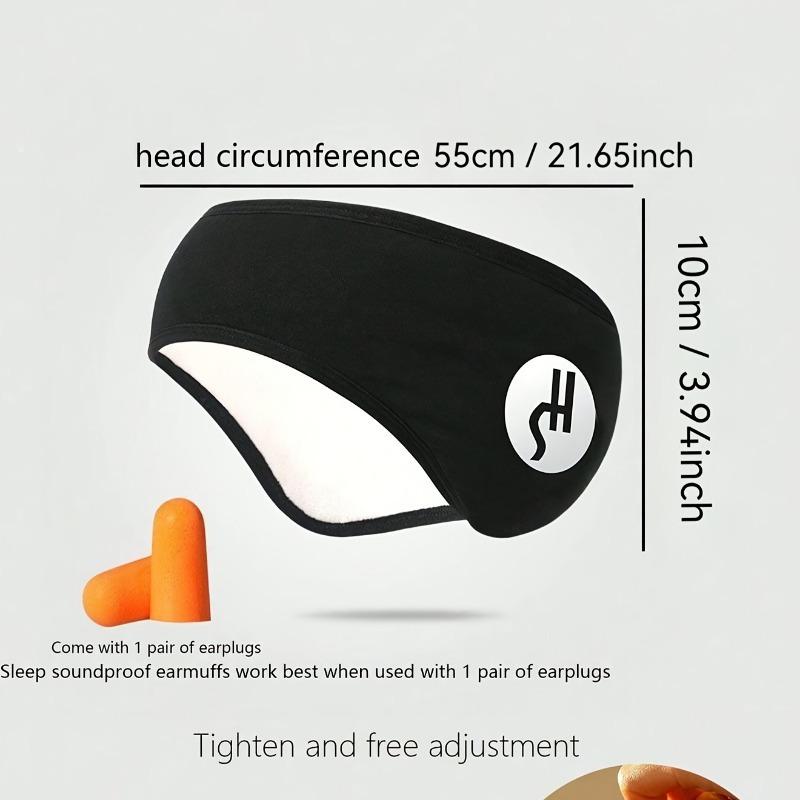 Masque pour les yeux 2 en 1, cache-oreilles insonorisés avec réduction du bruit ultra-puissante pour le sommeil, le ronflement et la prévention du bruit