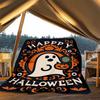 1pc Halloween Ghost Outdoor Blanket, Soft And Comfortable Blanket, Casual Warm Outdoor Blanket, Good Birthday Gift yy251201178