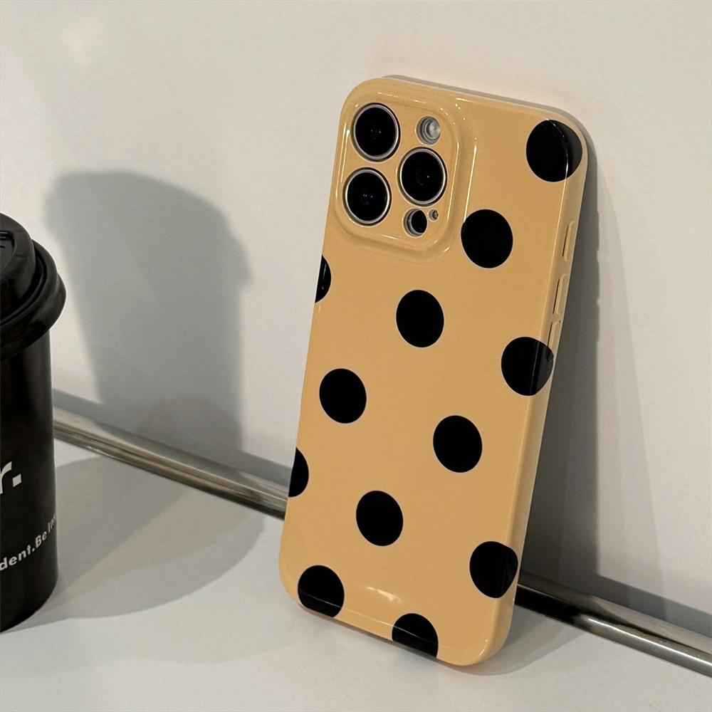 Punkt Muster Klein INS Frisch Sommer Niedlich Handyhülle für Für Iphone 16 1 Pro Max 14 13 12 11 Pro Max 16 Plus Schlank Stoßfest Hülle