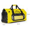 Tacx TAX928 Yellow Seat 80L Large Waterproof Motorcycle Touring Bag with Fixed Strap and Shoulder Strap Bag, Capacity,