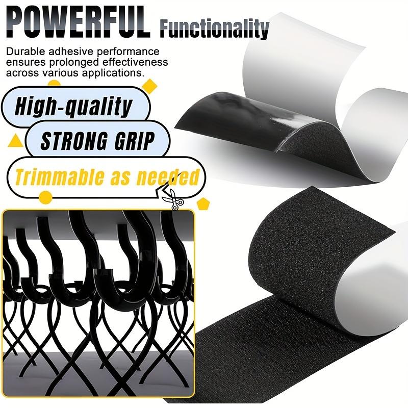 1/2 Rolls Couch Cushion Grip Tape Keep Couch Cushions From Sliding - Non Slip Cushion Pads,Strips with Adhesive for Fabric