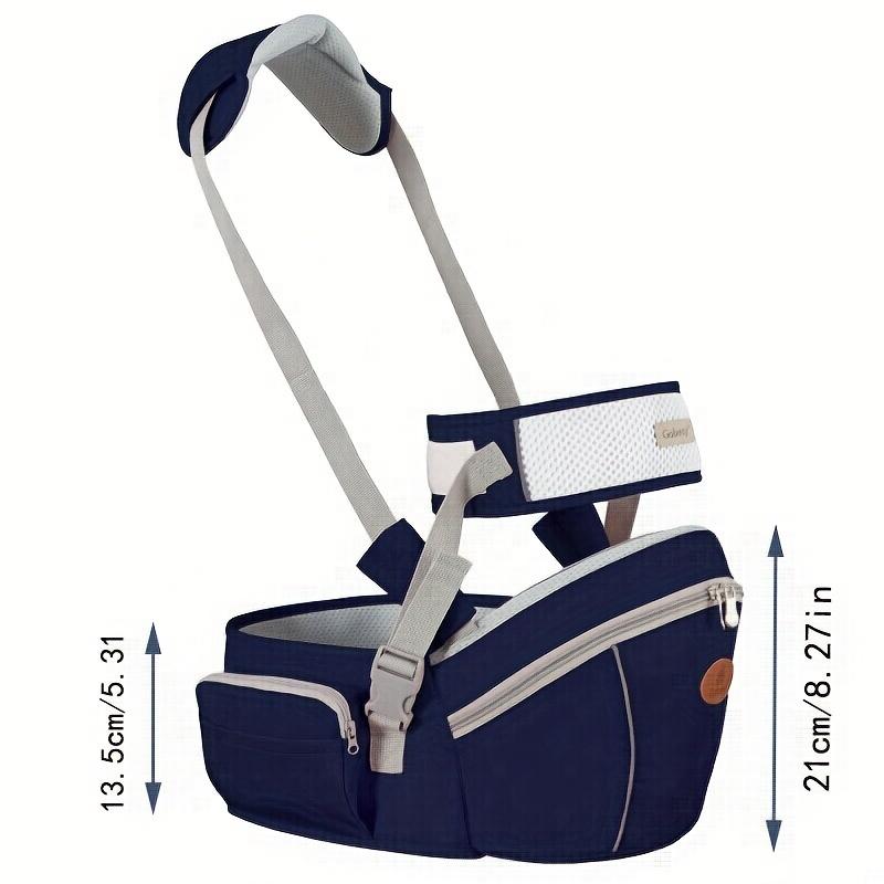 Ergonomische Babytrage Tragetuch Tragegurt Känguru-Gürtel Hüftsitz Kleinkind Schulterrucksack Hüftstuhl Gehhilfen Leicht Tragbar