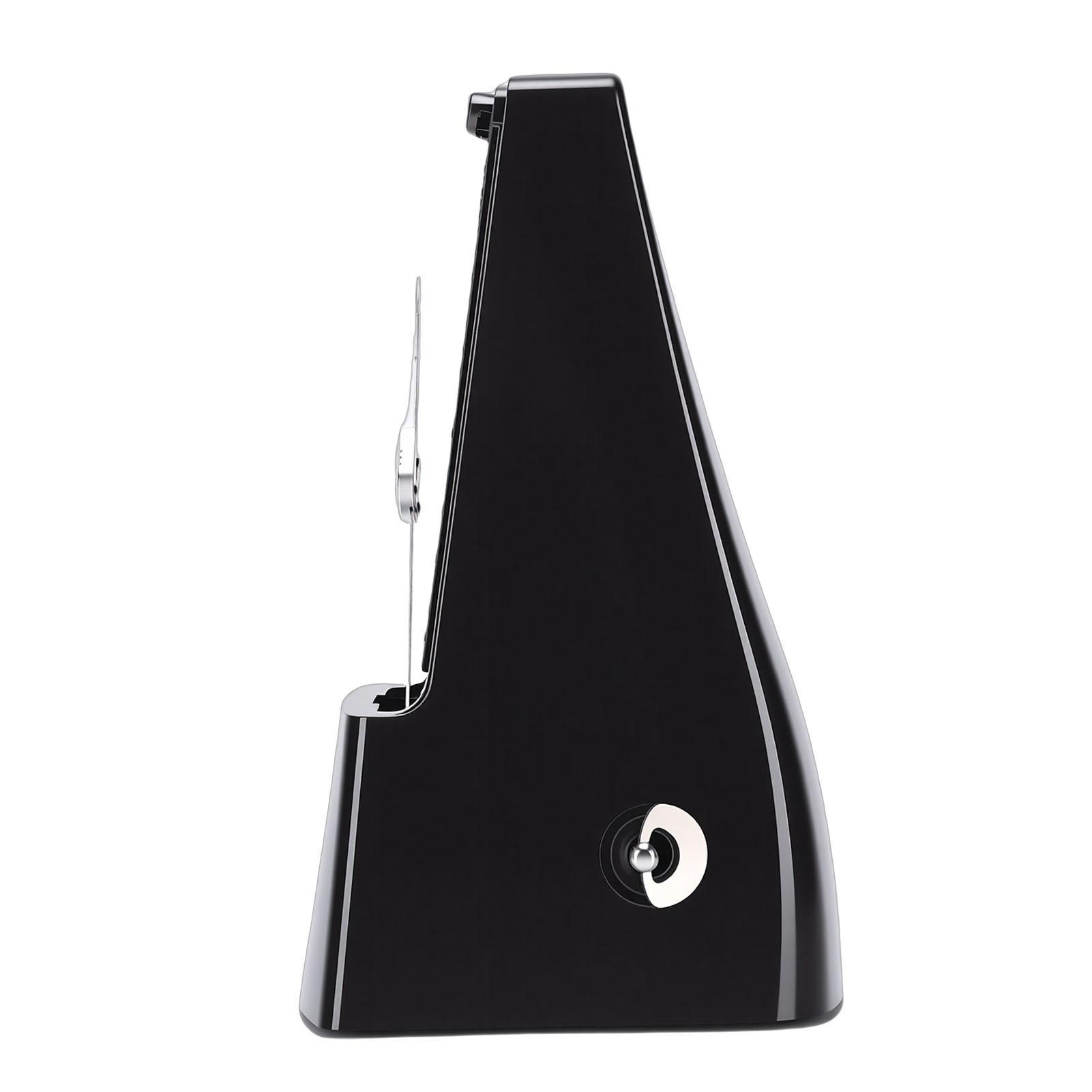 Metronome for Piano Guitar Violin Rhythm Practice Tool No Battery Needed Mechanical Metronome Black