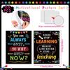 Pajean 20 Pcs Motivational Posters Classroom Growth Mindset Poster pirational Wall Decor Encouraging Quotes Bulletin Boards Positive Wall Art Print