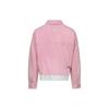 Evisu SS24 Aplicație Pescăruș Brodată Stratificat Aspect Stratificat Modă Jachetă Denim Femei jachete Denim-Roz 2ESHTW4DJ4002FFDN