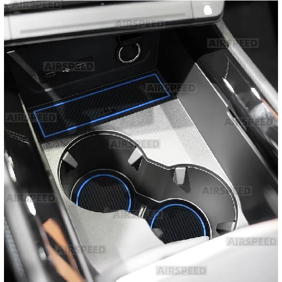 Car Door Groove Mat Anti-slip Slot Pad for Renault Austral E-Tech Hybrid 2022 2023 2024 2025 Auto Interior Trim Accessories