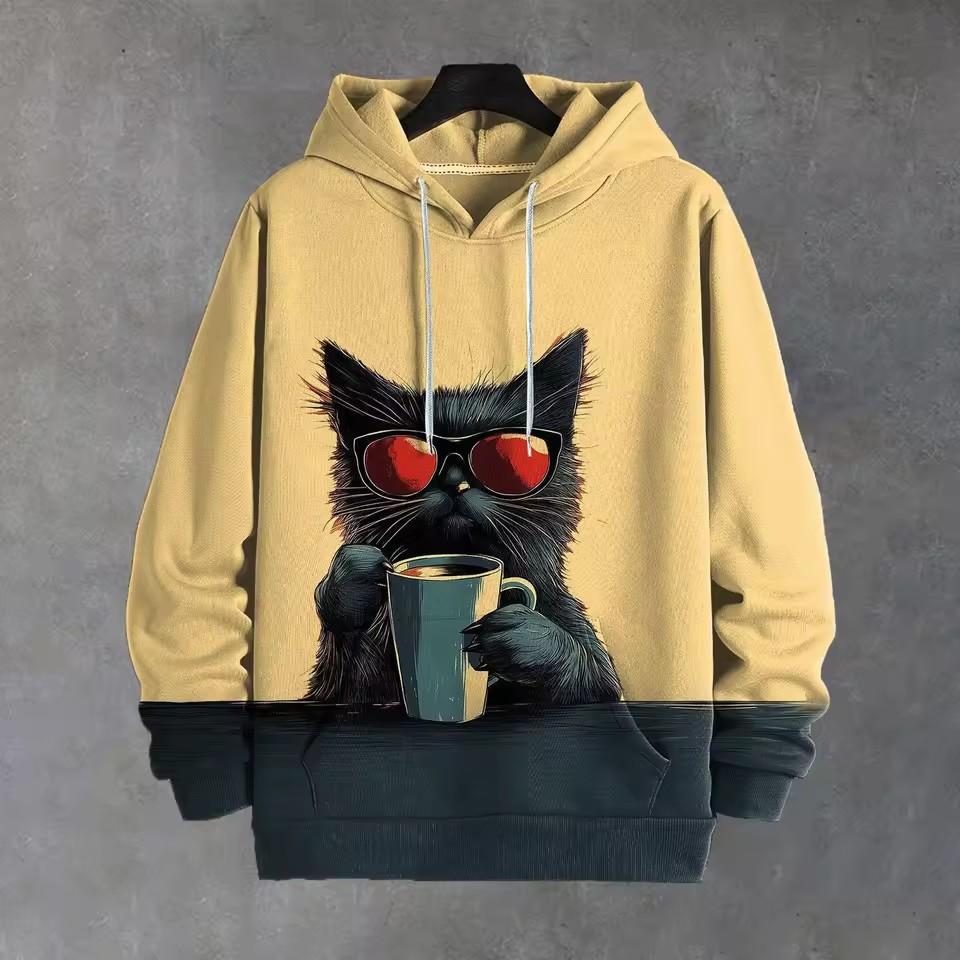 New Fashion Parrot Hoodies Personality Animal Print 3d Hoodie Casual Couple Pullover Sweatshirts