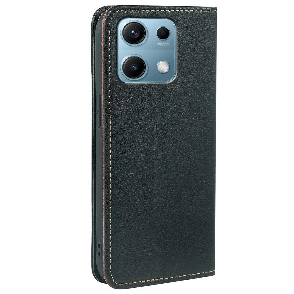 For Xiaomi Redmi Note 14S 4G/Note 13 Pro 4G/Poco M6 Pro 4G Case Wallet RFID Blocking Leather Phone Cover Strong Magnetic Closure