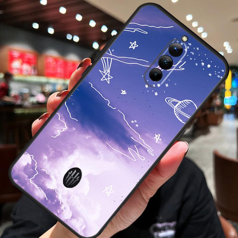 Purple Aesthetic Case For ZTE Nubia Red Magic 10S 10 8 9 8S 9S 11 Pro Plus 5G 6R 6 7 6S 7S Pro 10 Air Cover