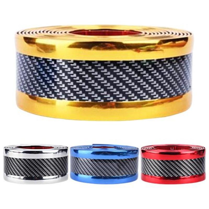 Universal Car Door Sill Protector Strip Strong Adhesive Anti Scratch Threshold Trim Cover Sticker Long Lasting Auto Door Entry Guard